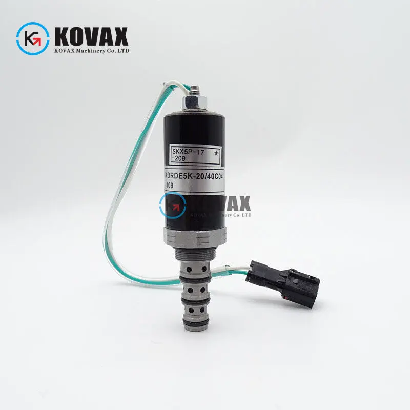 Volvo Excavator parts EC210 Hydraulic Pump Solenoid Valve EC240 Solenoid Valve EC290 Main Pump Solenoid Valve SKX5P-17-203