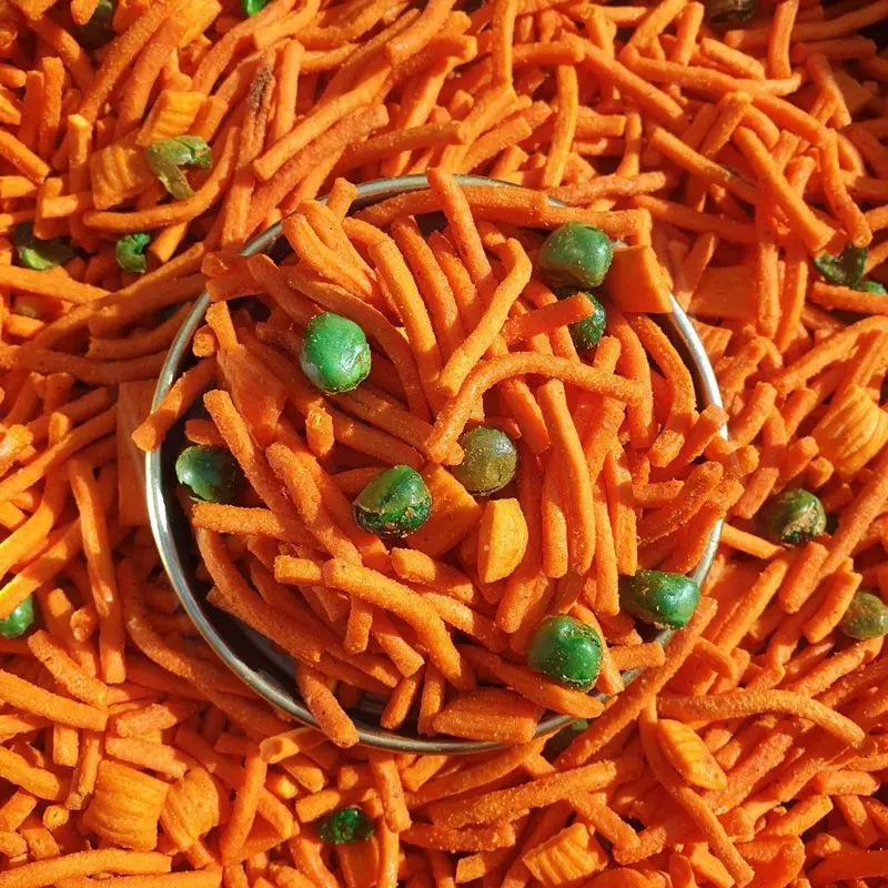 500g bim bim tăm que, đậu hà lan giòn thơm hấp dẫn, món ăn giúp trở về tuổi thơ Snack Ăn Vặt bim tam bimbim  que 2