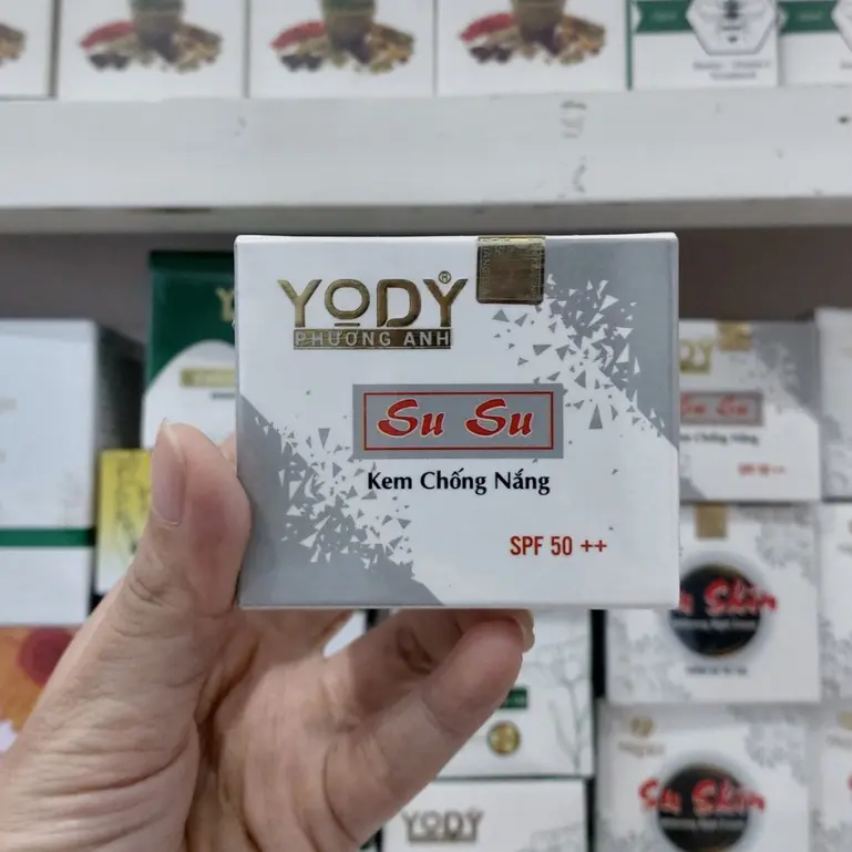 Kem Chống Nắng Susu Dưỡng Trắng Da Phương Anh Yody White 0