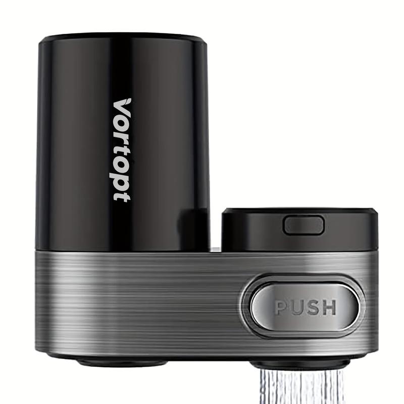 Sink filter, black faucet filter, 350 gallon (about 350 liters) faucet filter, suitable for kitchen, bathroom 1