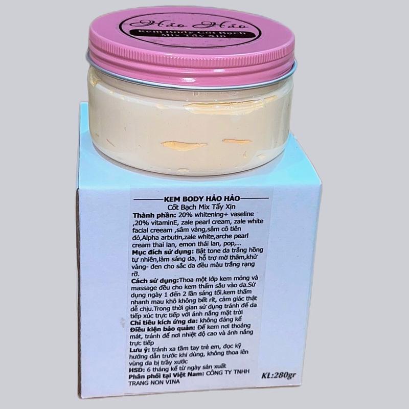  KEM BODY CỐT BẠCH MIX TẨY XỊN TRẮNG HỒNG 
