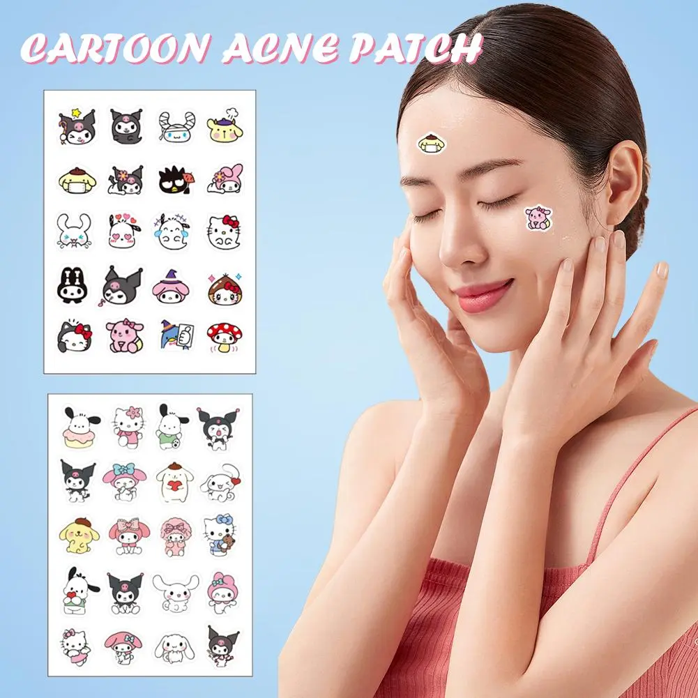 Invisible Acne Patches Removal Pimple Anti-Acne Hydrocolloid Patches Spots Marks Concealer Waterproof Sticker