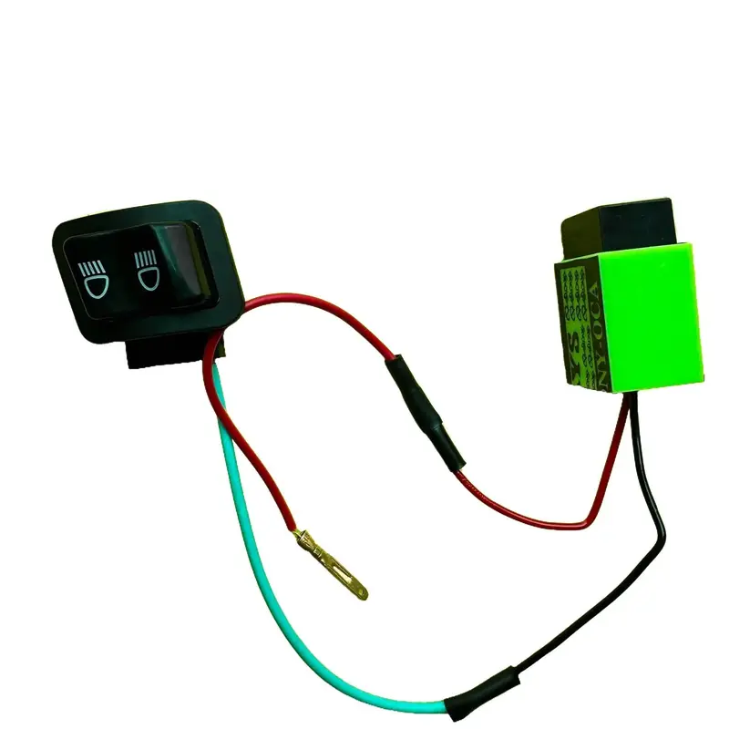 Mạch Auto Passing Kèm Công Tắc Dành riêng cho Wave ( wave 110 lắp như zin, wave 50cc và 100cc làm rộng rãnh công tắc pha cos của đèn ) - Xe đời mới sẽ không tắt được đèn - Phụ Kiện Phụ Tùng 4