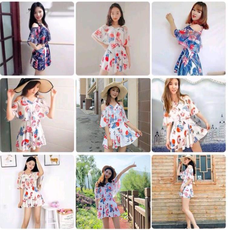 Product Introduction of Đồ Bơi Nữ Kín Đáo Dạng Váy Tay Bèo - Hàng Quảng Châu cao cấp 36
