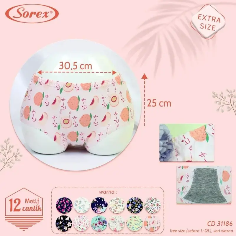 3pcs/6pcs/12pcs Celana Dalam Wanita Seamless Anti Jiplak Halus Lembut | Pakaian Dalam | Daleman | CD | Kolor | Sempak | Kancut | Cangcut motif silk 0