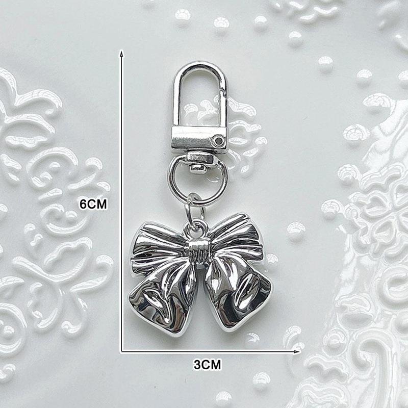 Product Introduction of Bow Tie Bag Pendant Belonging To The High-end Style Bow Keychain Niche Design Handbag Pendant 17