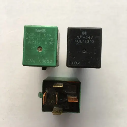 Rơ le NAIS 24v, thân lớn, 5 chân, Chống nước. Bao Test.