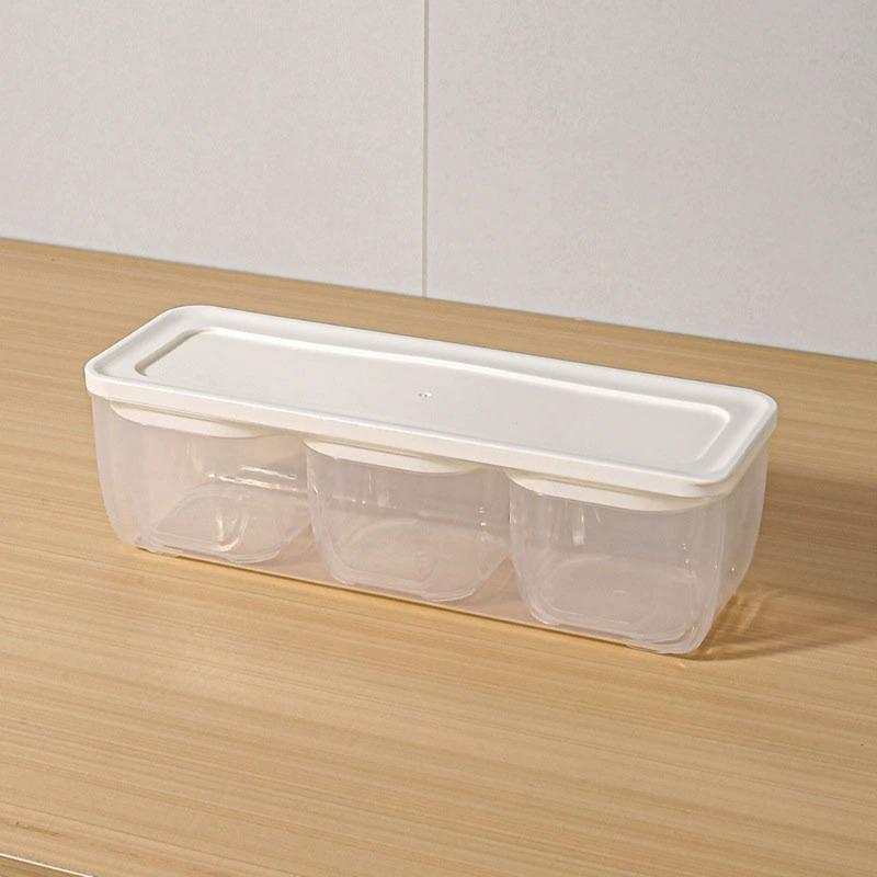 Large Capacity Storage Box with Lid Rectangle Square Fridge Vegetables Fruits Preservation Boxes Kitchen Food Storage Containers 7