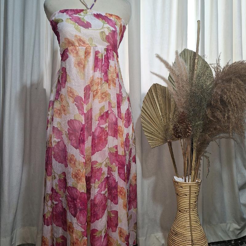 dress wanita Slim-fitting Polos 2