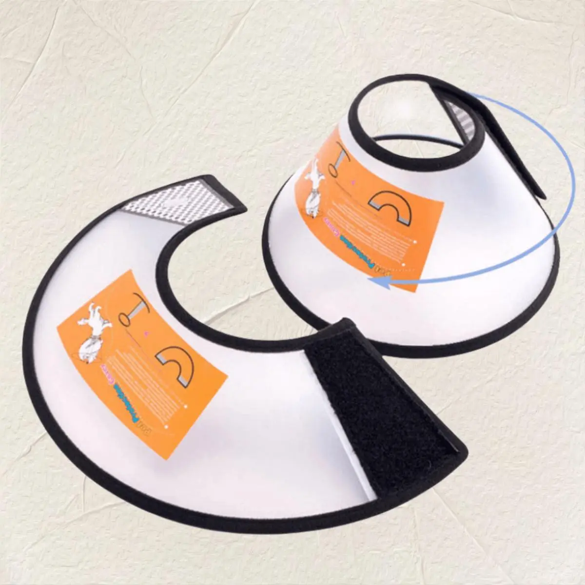 Pet Recovery Collar, 1 Count Adjustable Pet Cone Collar, Soft Pet Collar, Pet Supplies for Small Medium Large Dogs & Cats