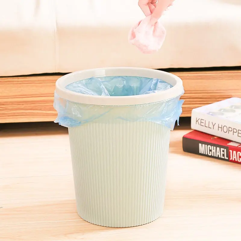 Tempat Sampah Set Dispenser Kantong Plastik Roll / Tong Sampah Ruang Tamu Kamar / Keranjang Sampah Dapur 1
