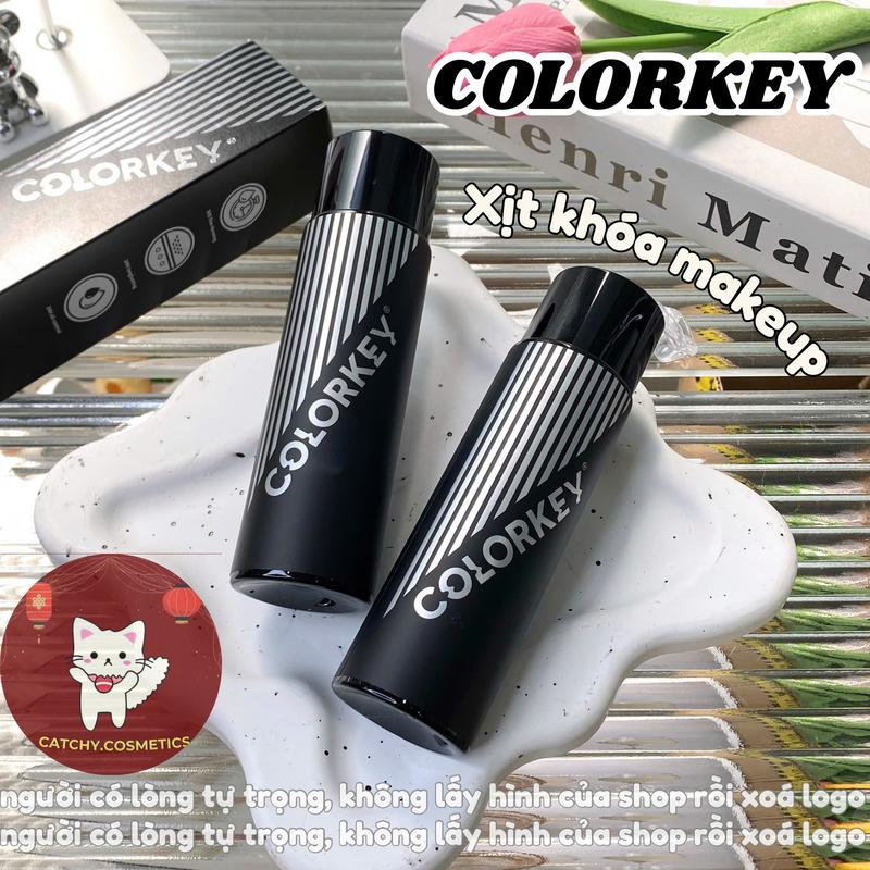   COLORKEY  Xịt Khóa Makeup COLORKEY Vỏ Đen Kiềm Dầu Airy Soft Matte Makeup Setting Spray 100ml 