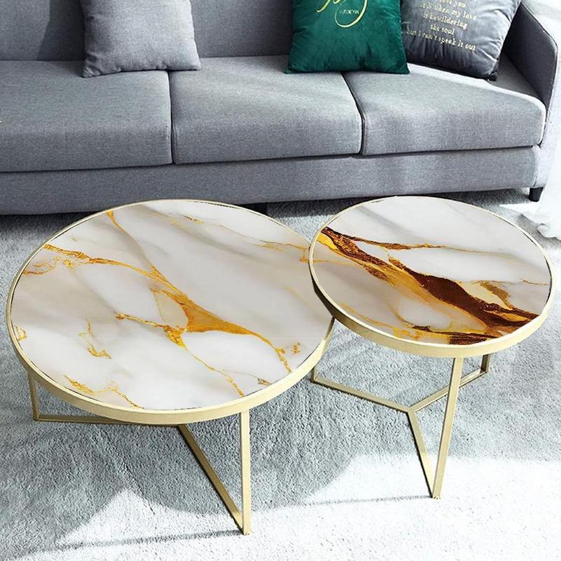 Self-adhesive Marble Pattern Wallpaper, Removable Waterproof Wall Sticker, Peel & Stick Wall Stickers for Rooms, Kitchens & Furniture 5