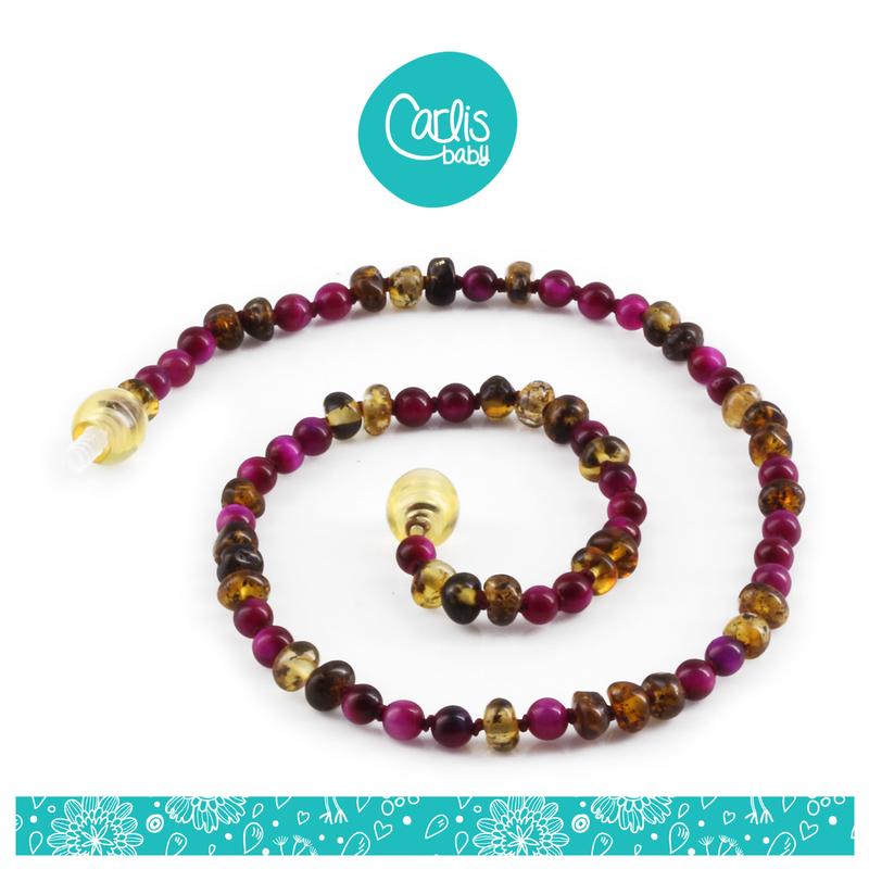 AGL30 Kalung dan Gelang Amber Bayi Tumbuh Gigi Bayi By Carlis Baby. 2