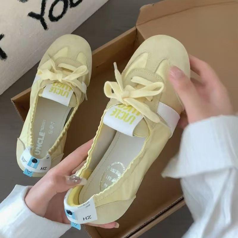 Product Introduction of 2025 Summer New French Ballet Training Shoes for Women 6