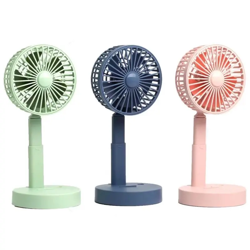 Kipas Angin Portable isi Ulang Fan Kipas Mini Fan K12 Kipas Pendingin Ruangan Bisa Di Lipat 4