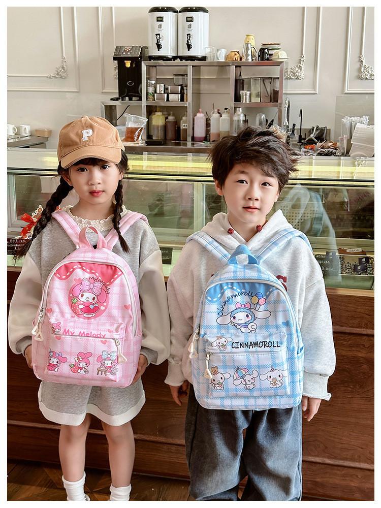 Product Introduction of B&B Girl Kids Bag Kuromi Cinnamoroll Melody Sanrio Backpack Beg Sekolah School Bag Kindergarten Beg Budak Murah Beg Tadika Taska Beg Kanak-Kanak Melody Bag Hello Kitty Bag Cinnamoroll Bag Women's Bag Cute Cartoon Backpack 20
