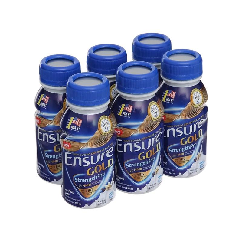 Sữa Nước Abbott Ensure Gold Vigor 237ml - Lốc 6 Chai 0