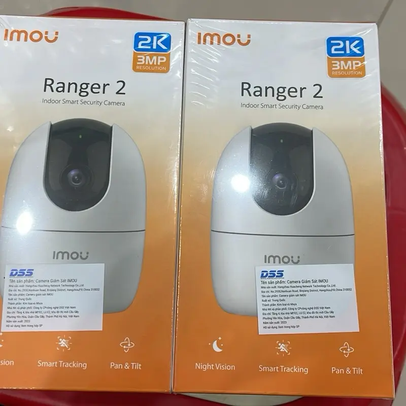 Camera Imou Ranger Xoay 360 Độ Hàng Chất Lượng Chuẩn Độ Phân Giải 3MP Siêu Sắc Nét Hoàng Loại 1 .Tích Hợp Đàm Thoại 2 Chiều Phát Hiện Chuyển Động Thông Minh Phụ Kiện 2