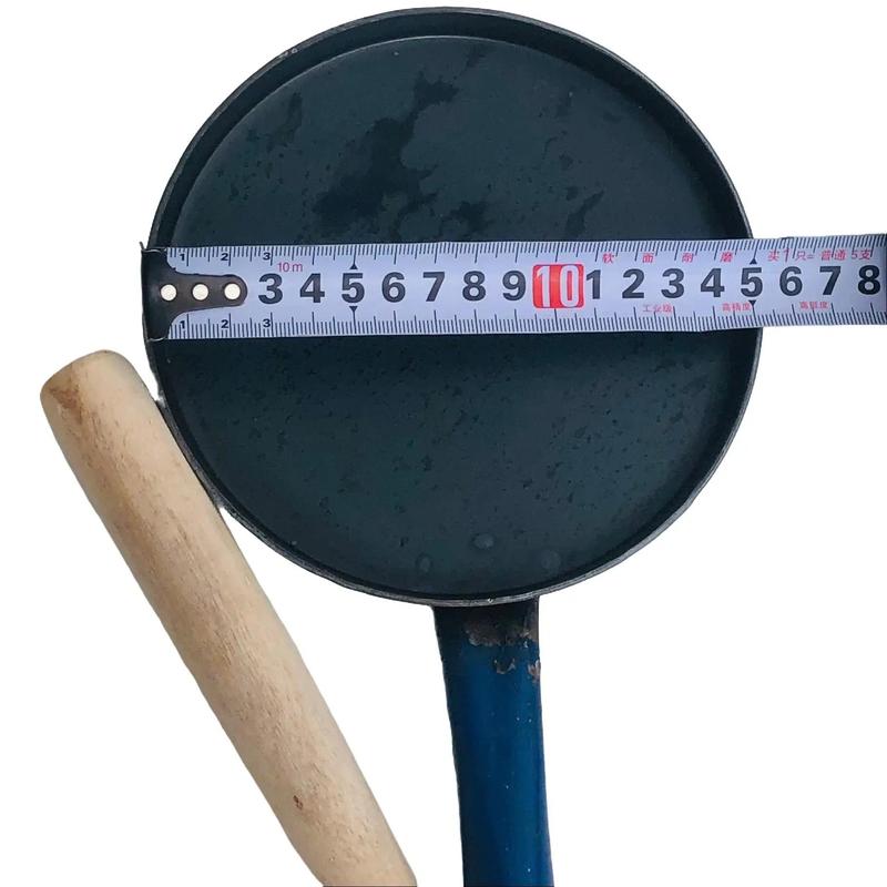 Khuôn đổ bánh xèo Miền Trung loại dày 15cm tặng cán gỗ tôi chảo kỹ chống dính tốt