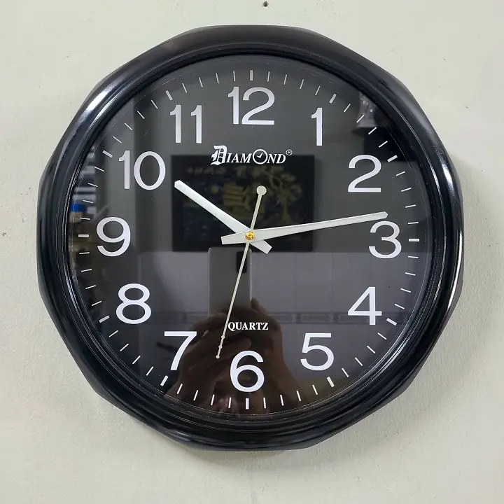 ĐỒNG HỒ TREO TƯỜNG KIM TRÔI 35CM DIAMOND 1