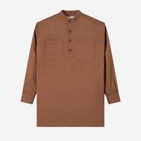 Gambar DUHA Gamis Medium Pria Lengan Panjang - Saif - Brown, L dari Duha Muslim Wear Kota Tangerang 1 Tokopedia