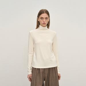 Soft Silk-Blend Layering Top for Fall/Winter B025+B024+B019