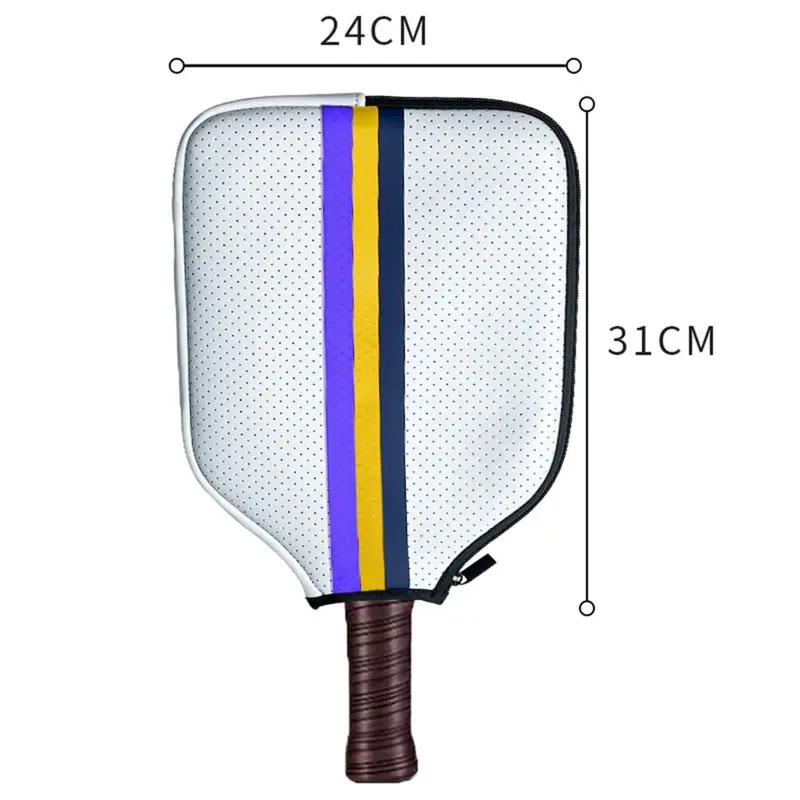 Tấm Che Bụi Cầm Tay, Tấm Che Mái Chèo Pickleball, Đóng Khóa Kéo, Vỏ Bảo Vệ, Tay Áo Vợt Pickleball, Nhẹ, Làm Bằng Cao Su Tổng Hợp, Thích Hợp Cho Lưu Trữ Pickleball, Thể Thao Vợt 2