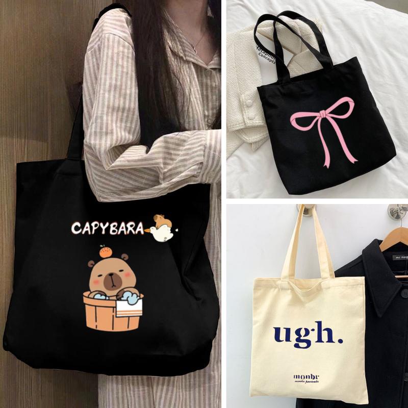  Túi tote túi vải canvas phong cách Hàn quốc đựng laptop 14 inch sách vở A4  có khóa miệng ngăn phụ bên trong thời trang ulzzang-HAZIS STORE HAT58 