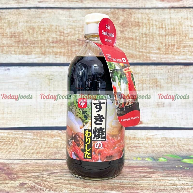 Sốt Lẩu SUKIYAKI Nhật Bản Bell Foods 400ML Sốt chấm nấu lẩu Nhật Bản Chai thủy tinh