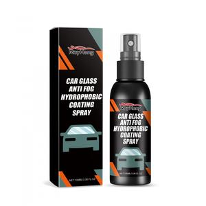 Spray Limpiador de Parabrisas y Espejos de Coche, Desempañante, Hidrofóbico y Anti-Manchas, 100ml