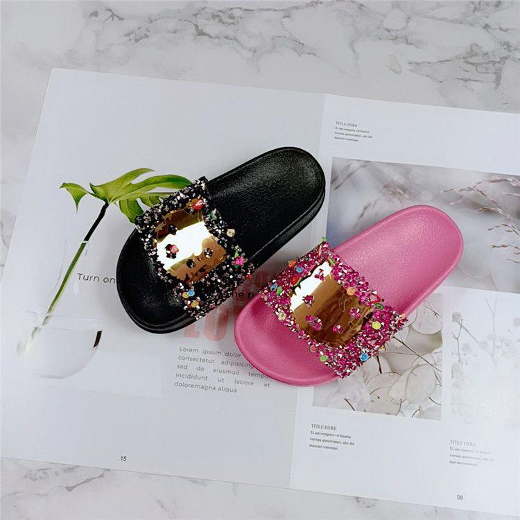 Product Introduction of Dép Xăng Đan Mùa Hè Cho Trẻ Em, Thời Trang Mới, Thiết Kế Hình Mèo Và Trái Cây, Đính Kim Cương Màu, Chống Trượt, Thoải Mái, Chống Mài Mòn, Đế Mềm, Quai Đơn, Miễn Phí Vận Chuyển, Bán Chạy 7