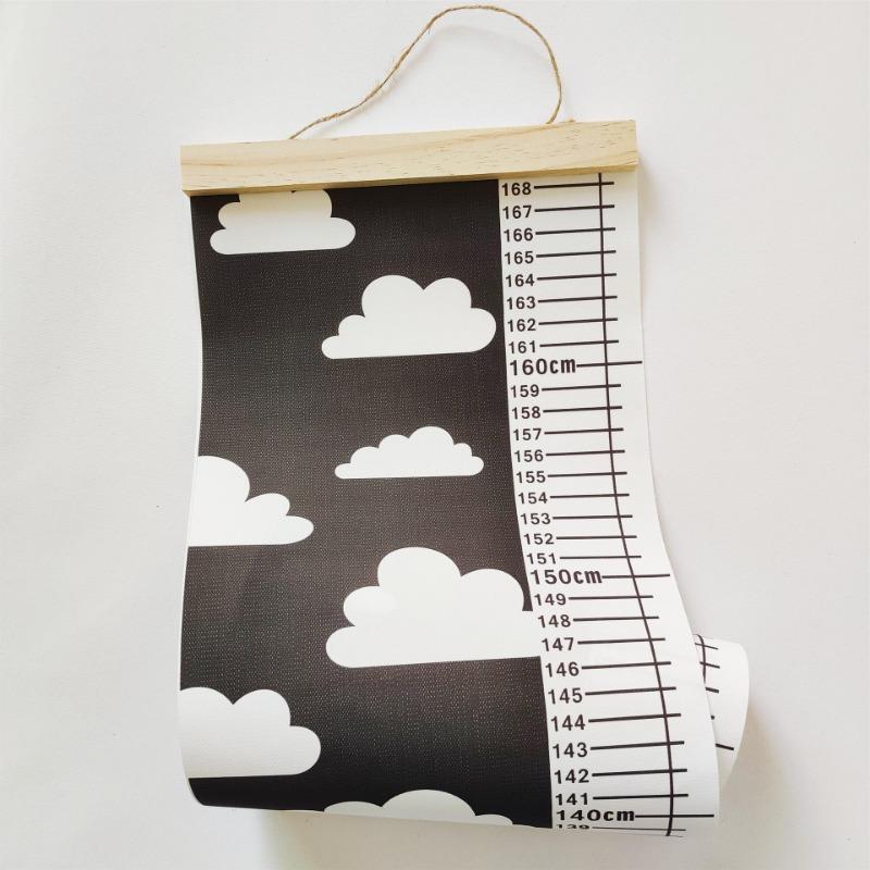 Product Introduction of Nordic Children Height Ruler Canvas Hanging Growth Chart  Decorative 11