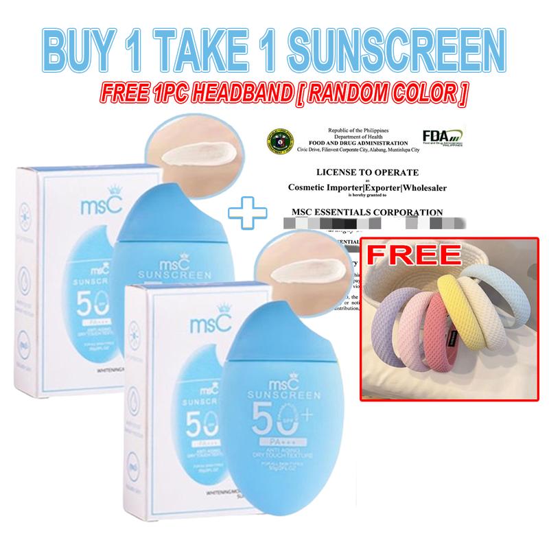 【SHINNYSHINE】 [ BUY 1 TAKE 1 MSC Brightening Sunscreen FREE WAFFLE ...