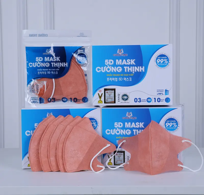 Thùng 200 Chiếc Khẩu Trang 5D Cường Thịnh 5