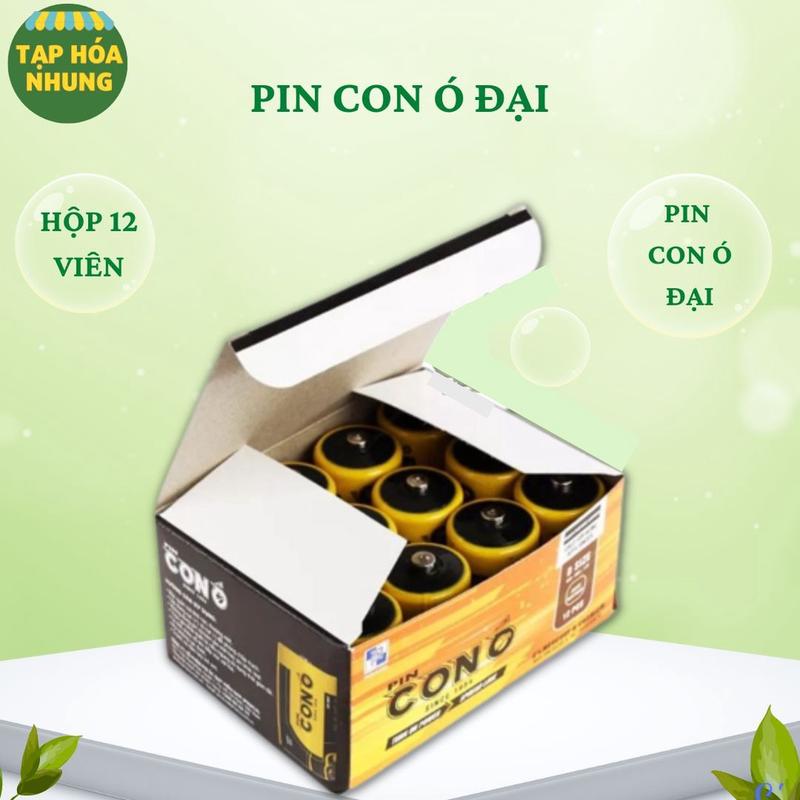 Pin Con Ó Đại Màu Vàng Pinaco Hộp 12 Viên Đa Dụng - Pin An Toàn. 6