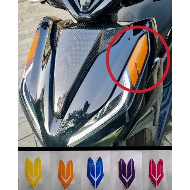 STICKER  DEPAN TRANSPARAN UNTUK BAGIAN SIGN ATAU SEN