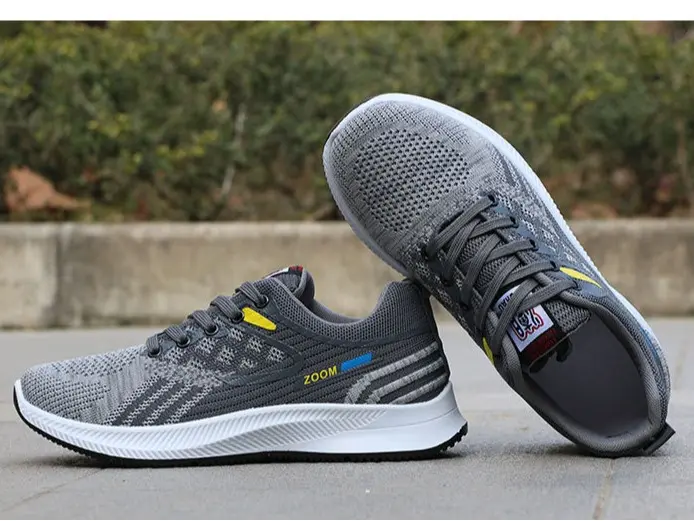 Giày Sneaker thể thao nam đế cao su thoải mái khi vận động G529 Đế Bằng Shoes Leather 6