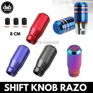 SHIFT KNOB 78MM ALUMINIUM UNIVERSAL PREMIUM - TUAS PERSNELING MOBIL