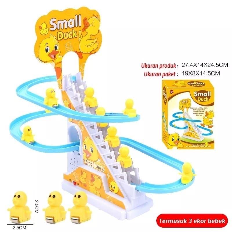 MAINAN ANAK TANGGA SMALL DUCK BEBEK KUNING / SELUNCUR Musikal 3
