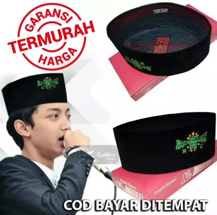 KOPIAH ANAK LAKI-LAKI WARNA HITAM MOTIF NU,TAYO,UPIN IPIN TERMURAH