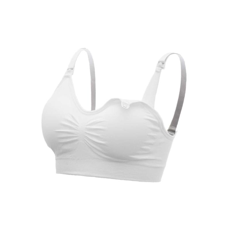 Maternity 5pack Solid Ruched Nursing Bra For Mother 8
