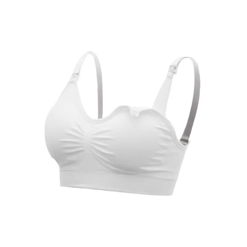 Maternity 5pack Solid Ruched Nursing Bra For Mother 8