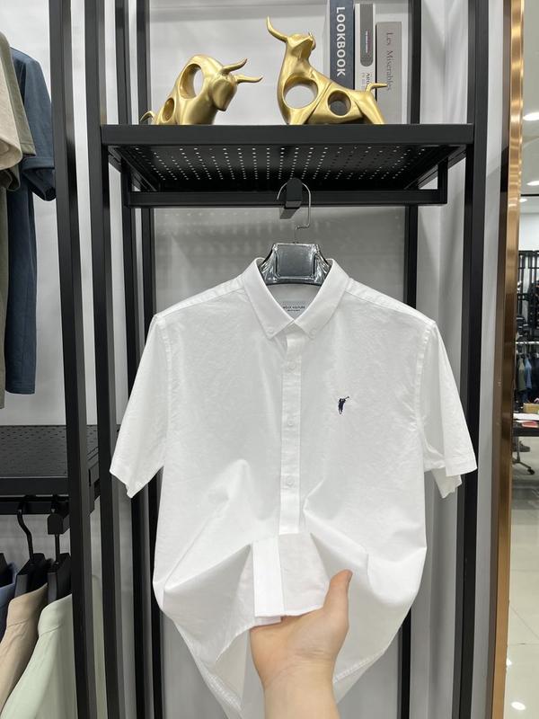 StoreNA Áo Sơ Mi Nam Cộc Tay Thêu Hoạ Tiết, Cực Đẹp