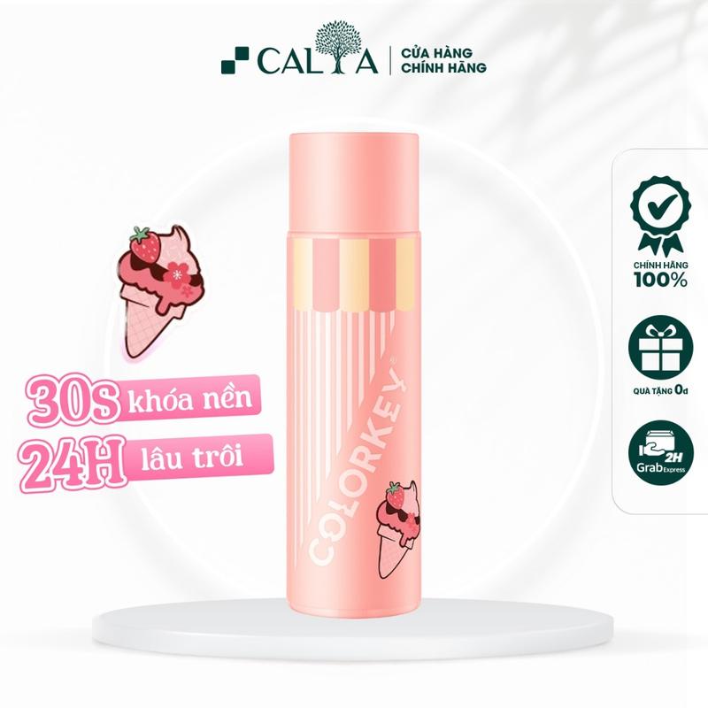 Xịt Khóa Makeup COLORKEY MÀU HỒNG Bản Ice-Cream Cố Định Lớp Trang Điểm Công Thức Cải Tiến 100ml