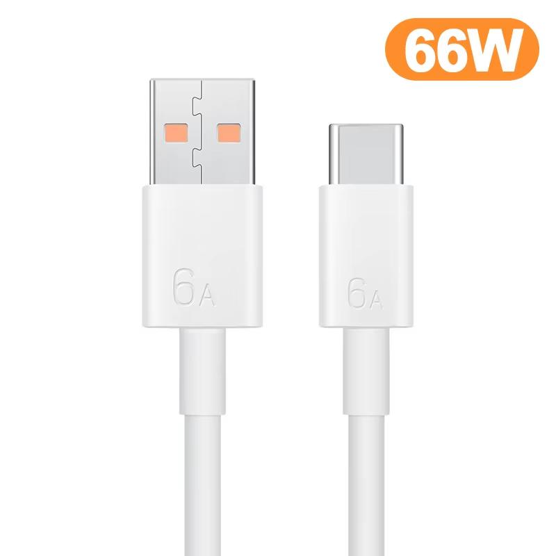 Cáp Có Thể Xoay 360 °, 66W, Sạc Nhanh, Chất Liệu Silicon Lỏng, Tương Thích Với Huawei P60 Và Honor Pad X9-6A, Có Màn Hình Điện Áp 7