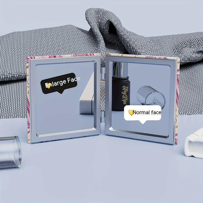 Product Introduction of Gương Trang Điểm, Nhỏ Gọn, Hình Vuông, Gấp Hai Mặt, Gương Cảm Ứng Mỹ Phẩm, Gương Làm Đẹp, Thích Hợp Làm Ví, Quà Sinh Nhật Cho Phụ Nữ, In Hình Thời Trang Mỹ Phẩm 6
