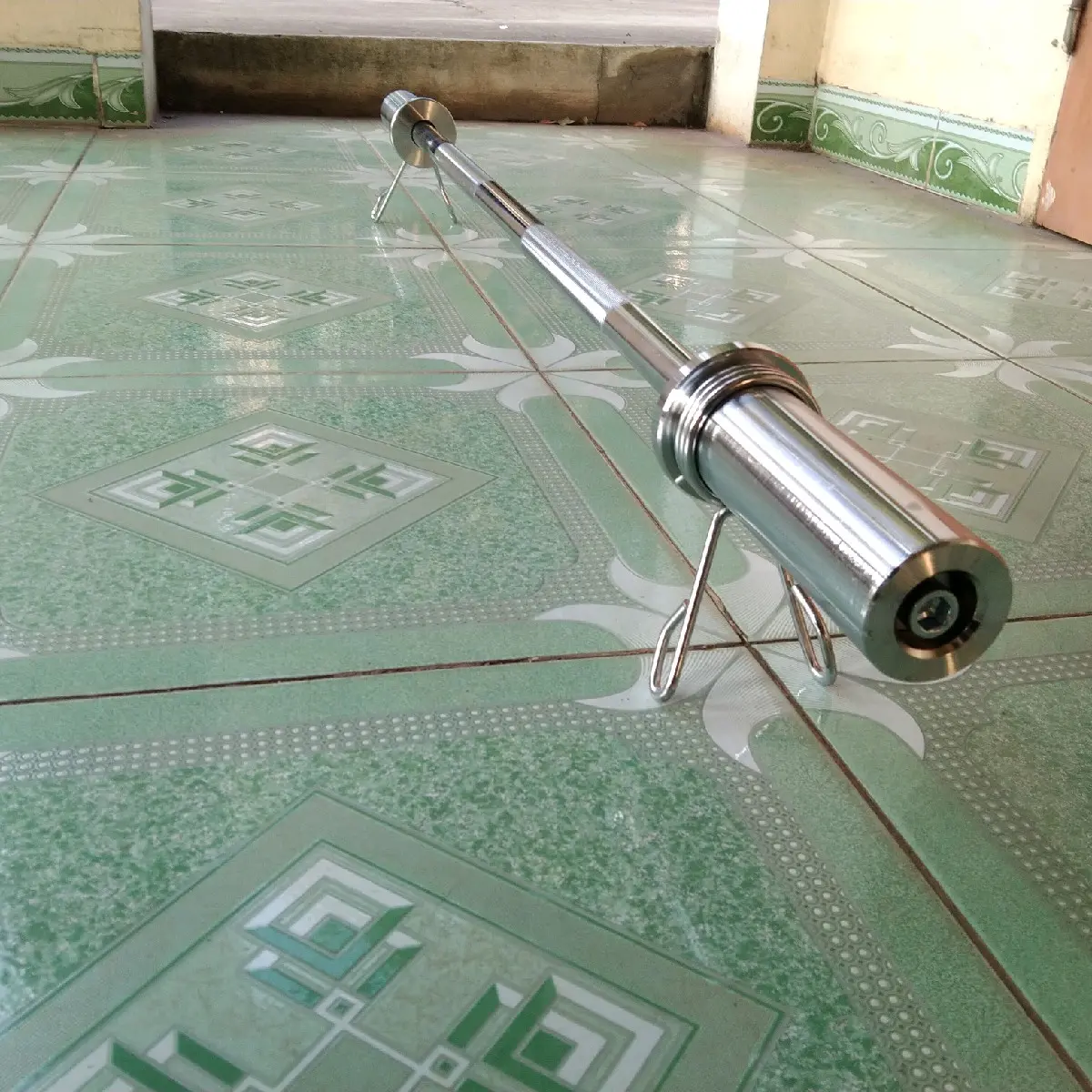 thanh đòn thẳng tập tạ 1m2 phi 50 hàng nhập