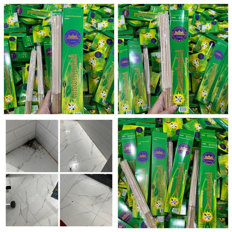 (Combo 50 hộp Hàng Chính Hãng) Nhang muỗi Thái Lan hàng loại1 đuổi và di,ệt muỗi  (mỗi hộp 30cây)