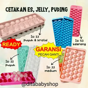 Cetakan es batu sunflower / cetakan jelly type kelereng / cetakan coklat/ ice tray / cetakan bobaCETAKAN JELLY / CETAKAN ES BATU / CETAKAN ES BOBA /KELERENG Cetakan es batu puding jelly agar bulat kelereng ice ball sunflower Cream Kitchenware
